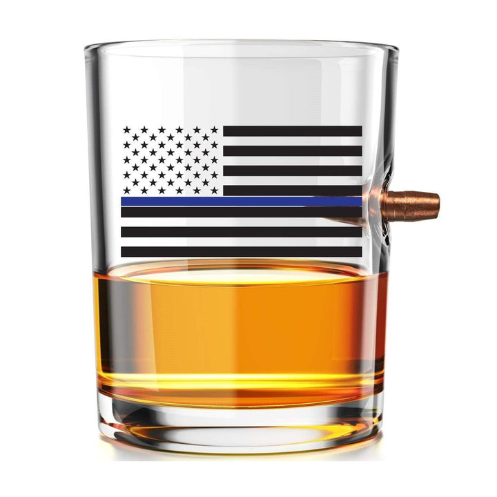 bullet whiskey glass