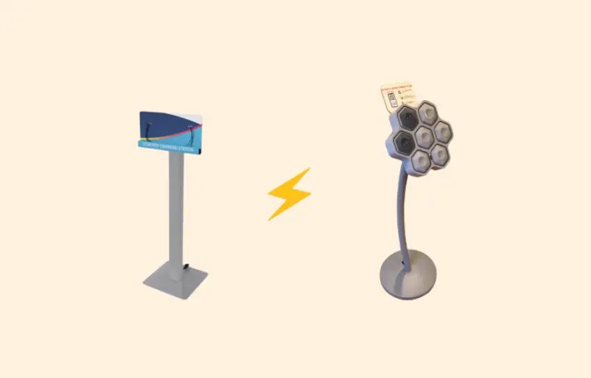 phone charging stations
