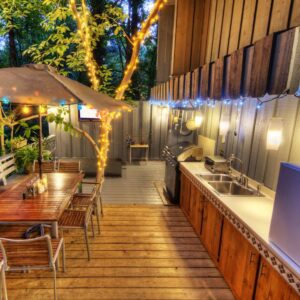 Backyard lighting michigan