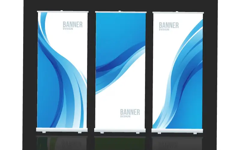 Pull up banners for events