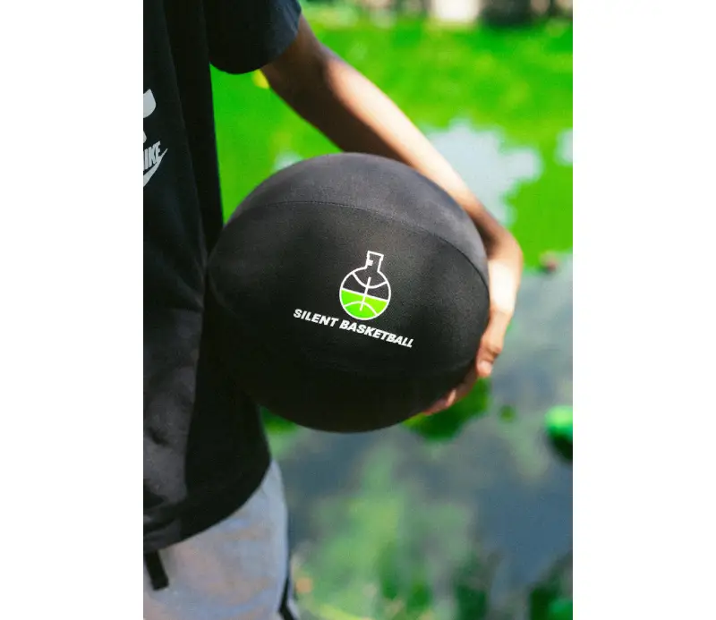 silent dribble basketball
