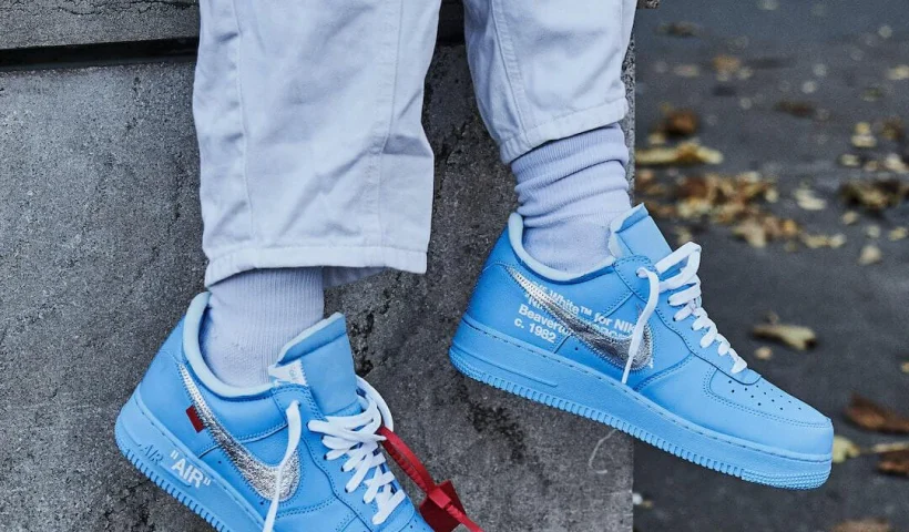 nike air force 1 blue