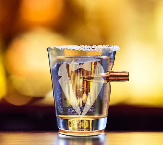 groomsmen shot glass set