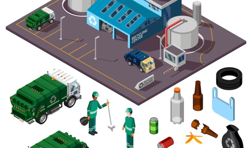 Industrial waste recycling