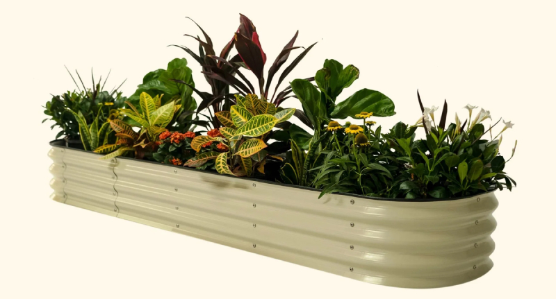 raised cedar garden bed