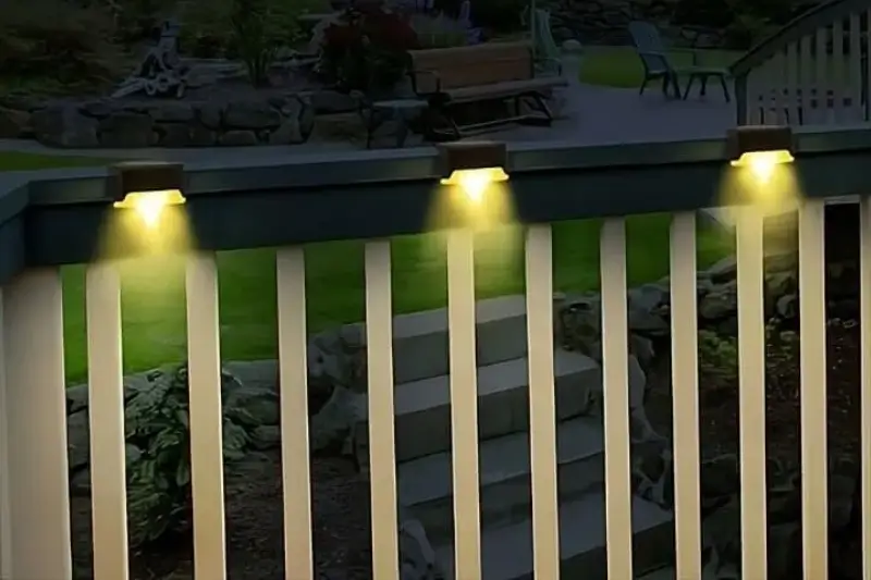 solar dock lights