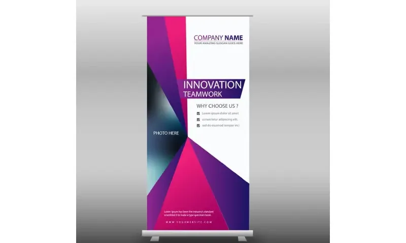 Pull up banners for events